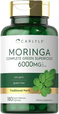 Piping Rock Moringa Oleifera Extract Piping Rock Moringa Oleifera Extract bottle reviewed as a concentrated extract rather than whole-leaf Moringa Powder.